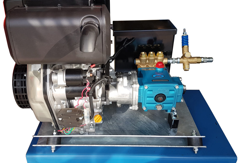10HP Yanmar Diesel Skid Base Pressure Washer