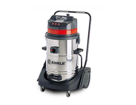 EHRLE Wet- and Dry Industrial Vacuum-Cleaners, stainless steel Tank