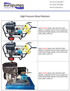 Diesel Pressure Washers