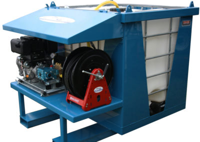 Mobile Diesel Power Washer IBC Skid Unit