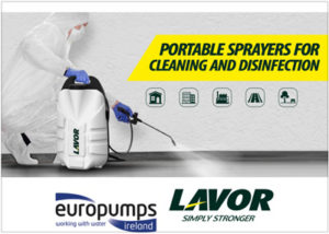 portable sprayers for cleaning and disinfection